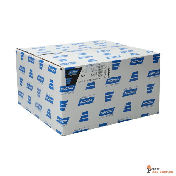 nortonschleifmittel/NORTON_schleifmittel_69957350798 Narrow Belts Norton R929 75.00x2000 GRIT 50_138072